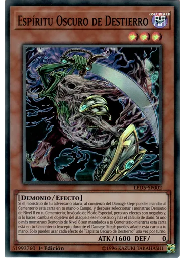 Espíritu Oscuro de Destierro
