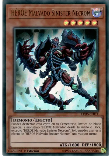 HÉROE Malvado Sinister Necrom
