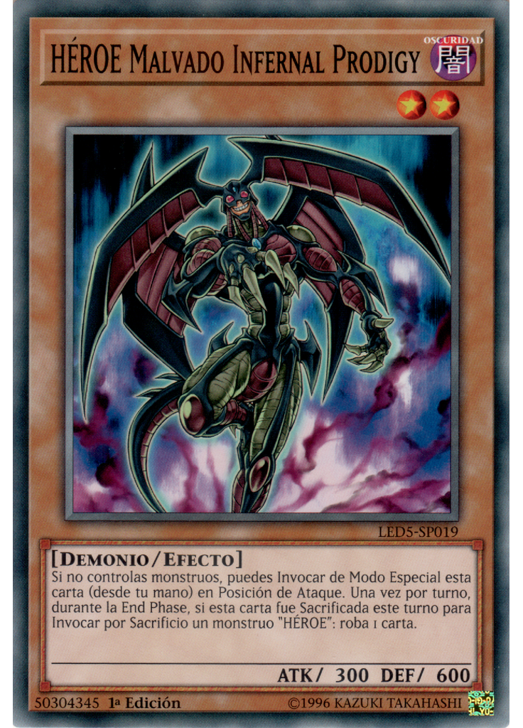HÉROE Malvado Infernal Prodigy