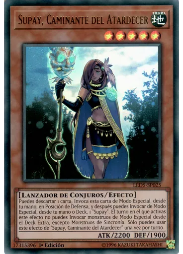 Supay, Caminante del Atardecer — Duelistas Legendarios: Destino Inmortal