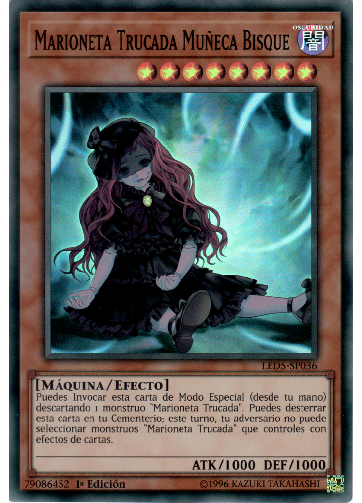 Marioneta Trucada Muñeca Bisque
