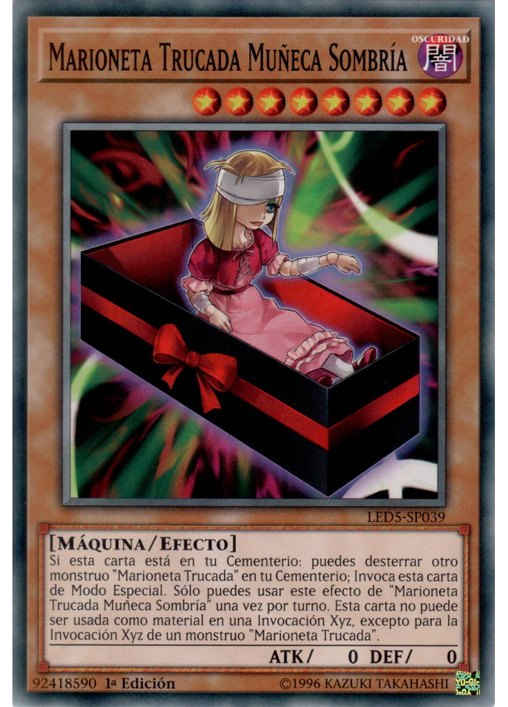Marioneta Trucada Muñeca Sombría