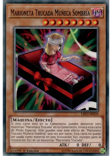 Marioneta Trucada Muñeca Sombría