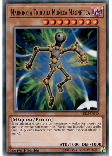 Marioneta Trucada Muñeca Magnética — Duelistas Legendarios: Destino Inmortal