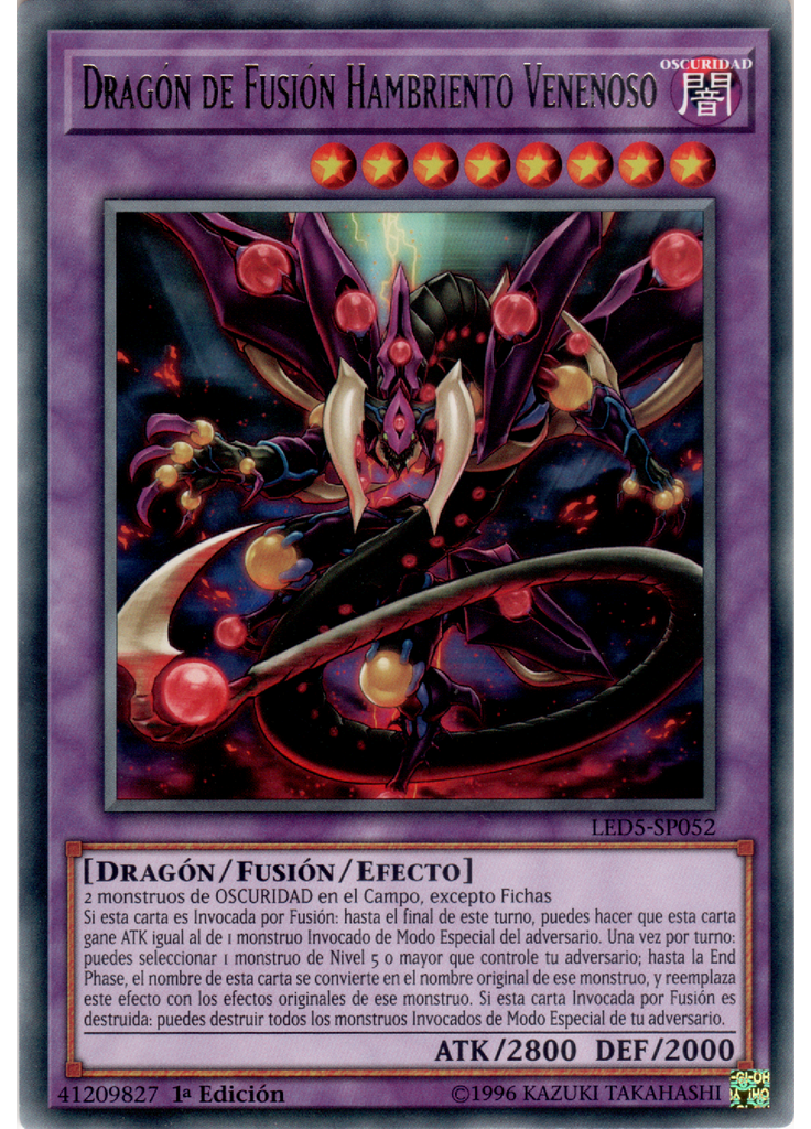 Dragón de Fusión Hambriento Venenoso