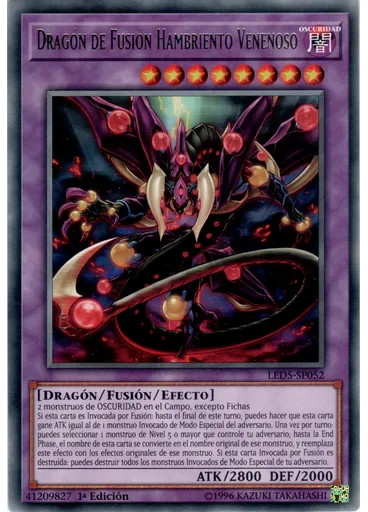 Dragón de Fusión Hambriento Venenoso