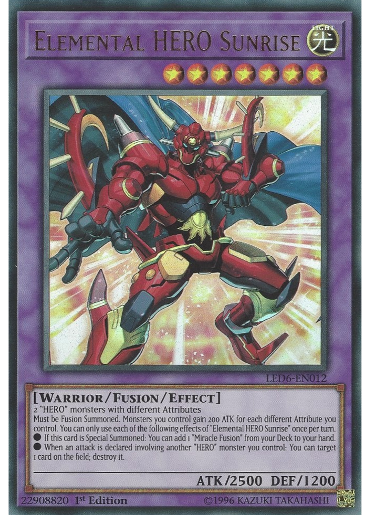 Elemental HERO Sunrise
