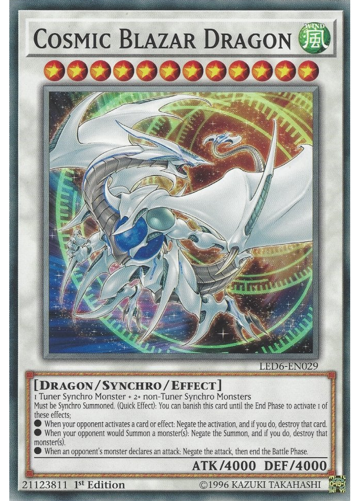 Cosmic Blazar Dragon