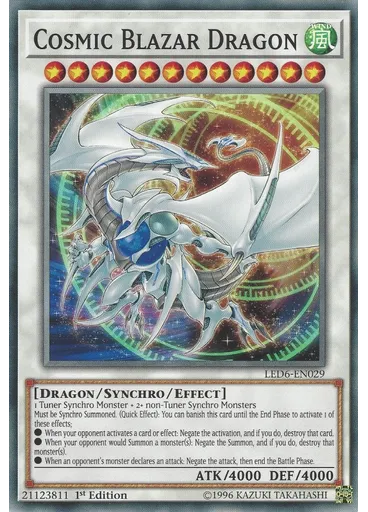Cosmic Blazar Dragon