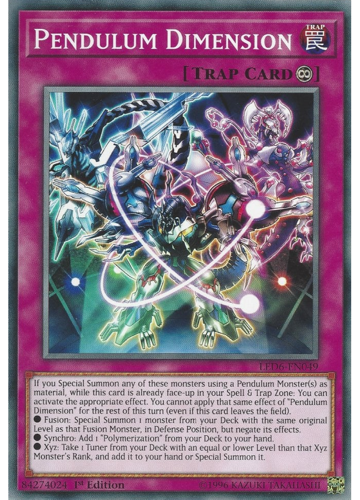 Pendulum Dimension