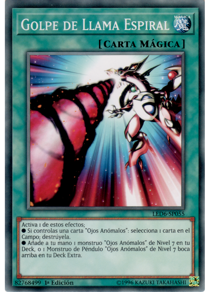 Golpe de Llama Espiral