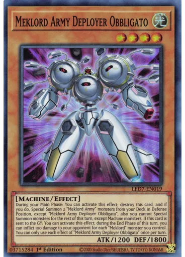 Meklord Army Deployer Obbligato
