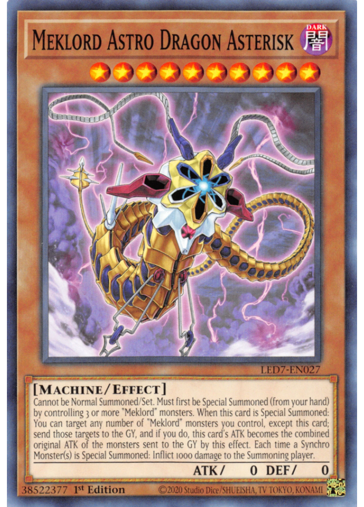 Meklord Astro Dragon Asterisk