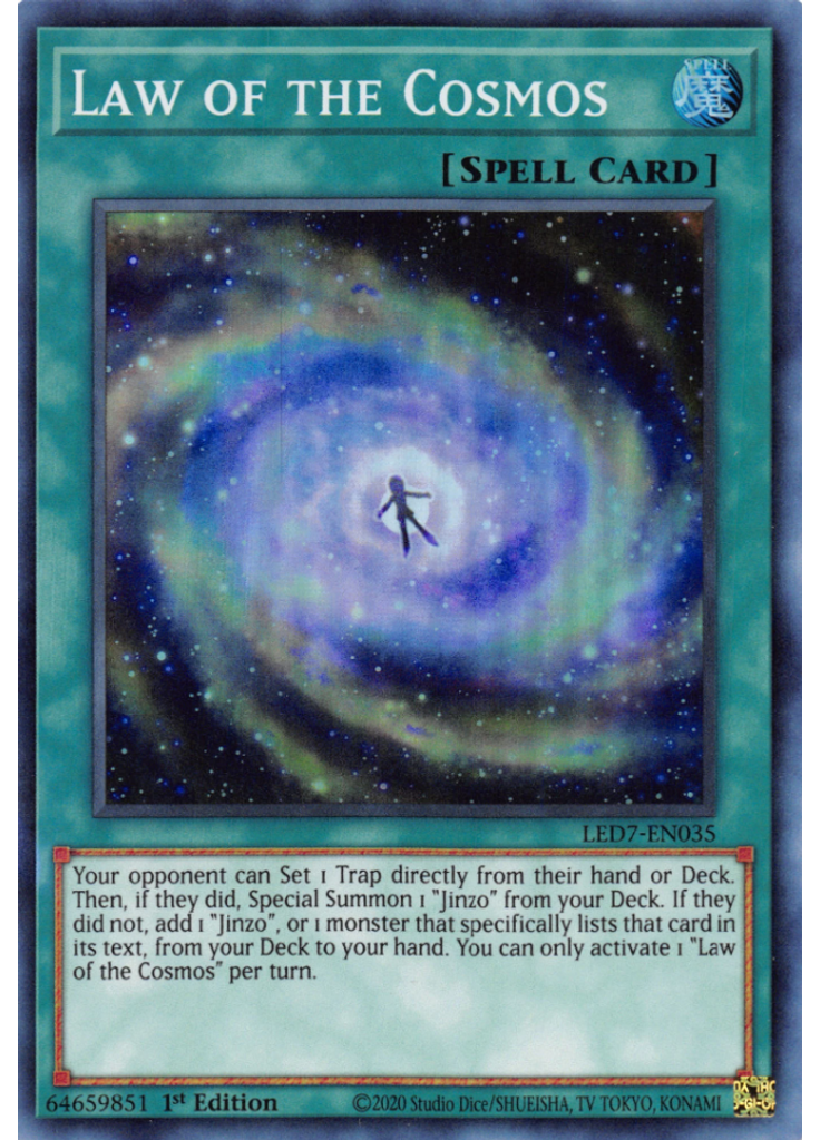 Law of the Cosmos