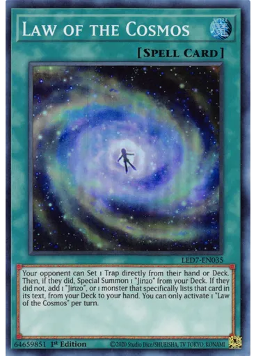 Law of the Cosmos