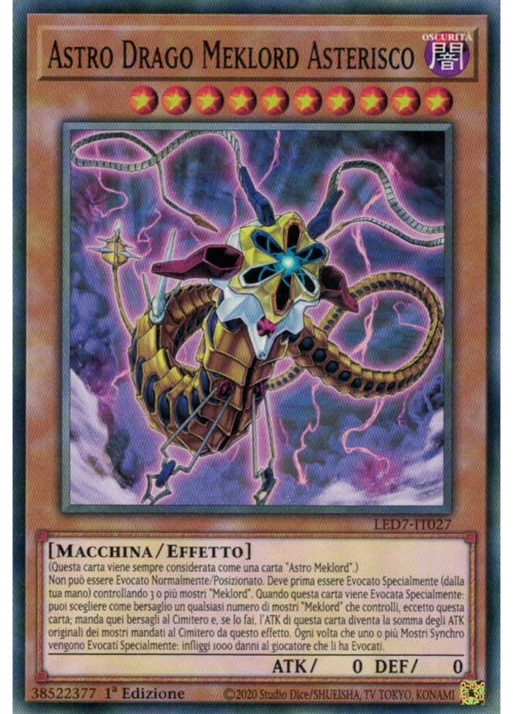 Astro Drago Meklord Asterisco