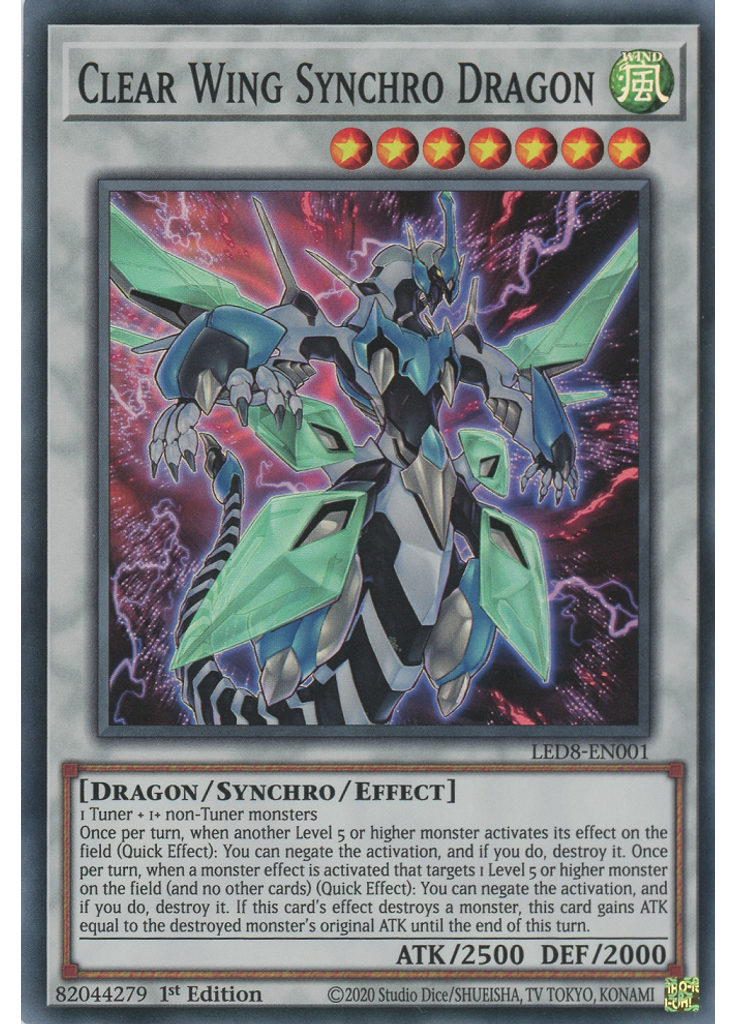 Clear Wing Synchro Dragon