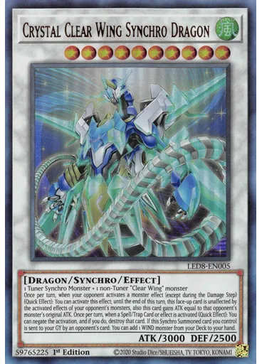 Crystal Clear Wing Synchro Dragon