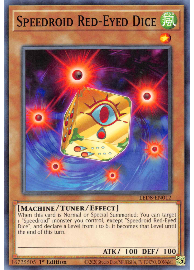 Speedroid Red-Eyed Dice