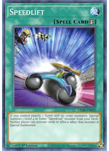 Speedlift — Legendary Duelists: Synchro Storm