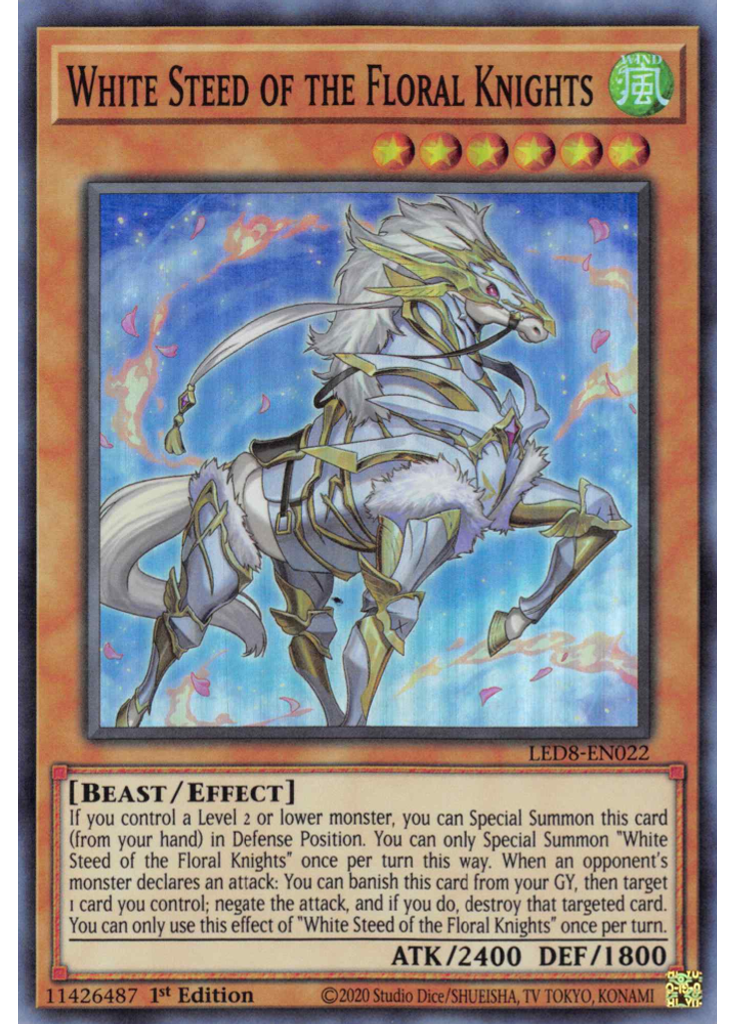 White Steed of the Floral Knights