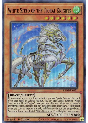 White Steed of the Floral Knights