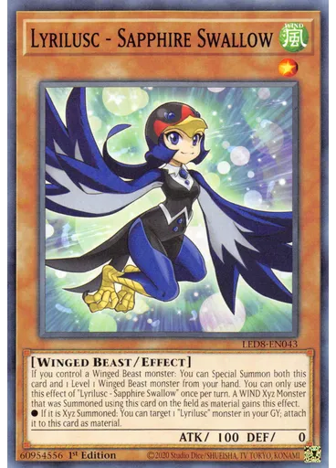 Lyrilusc - Sapphire Swallow