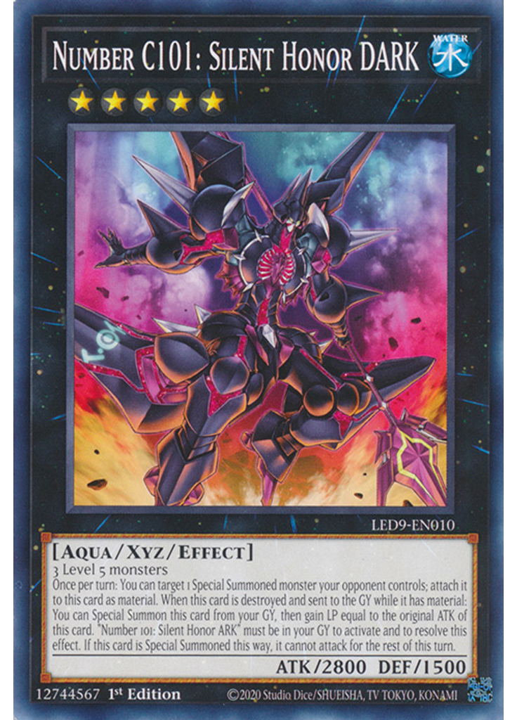 Number C101: Silent Honor DARK