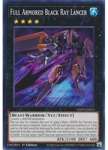 Full Armored Black Ray Lancer