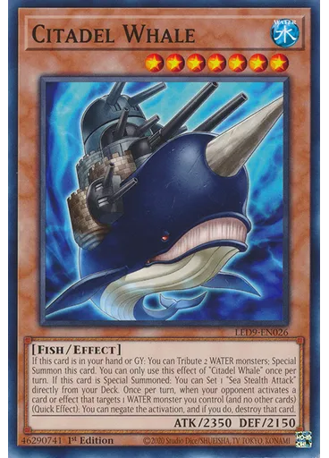 Citadel Whale — Legendary Duelists: Duels From the Deep