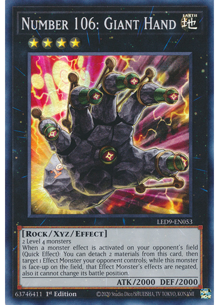 Number 106: Giant Hand