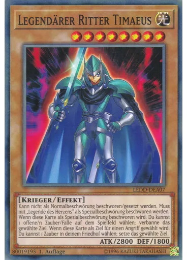 Legendärer Ritter Timaeus