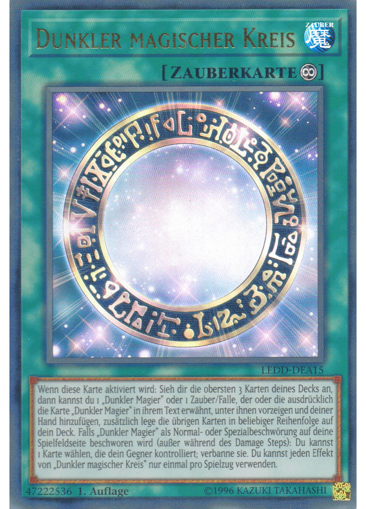 Dunkler magischer Kreis