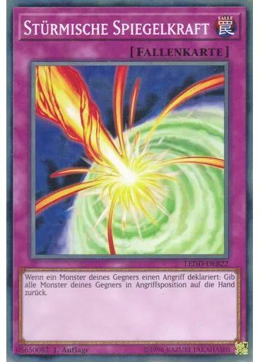 Stürmische Spiegelkraft