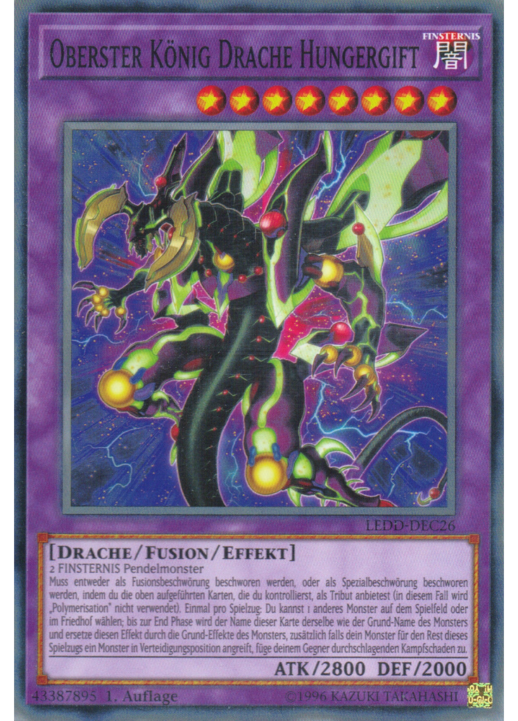 Oberster König Drache Hungergift