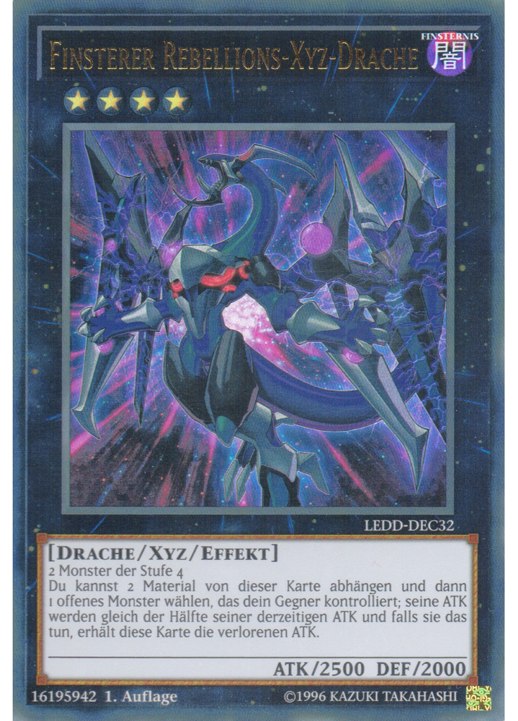Finsterer Rebellions-Xyz-Drache