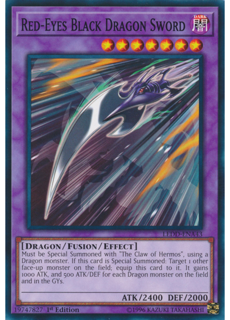 Red-Eyes Black Dragon Sword