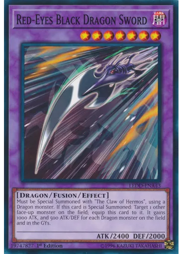 Red-Eyes Black Dragon Sword
