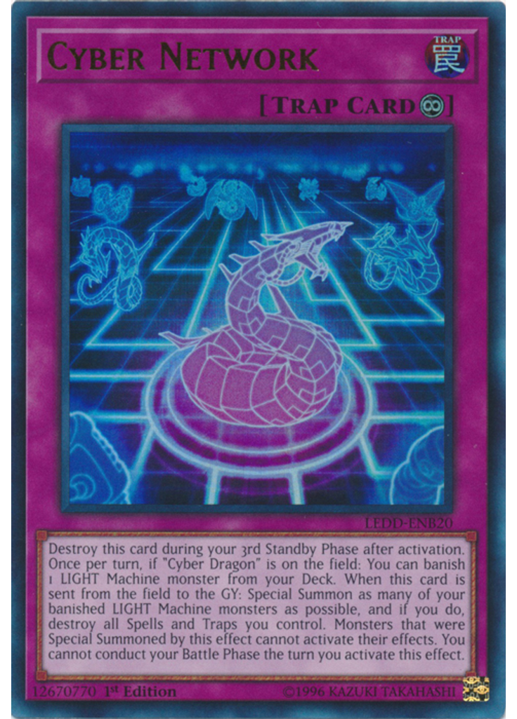 Cyber Network (Ultra Rare 1st Edition)