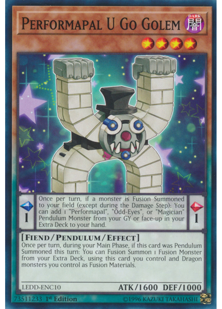 Performapal U Go Golem