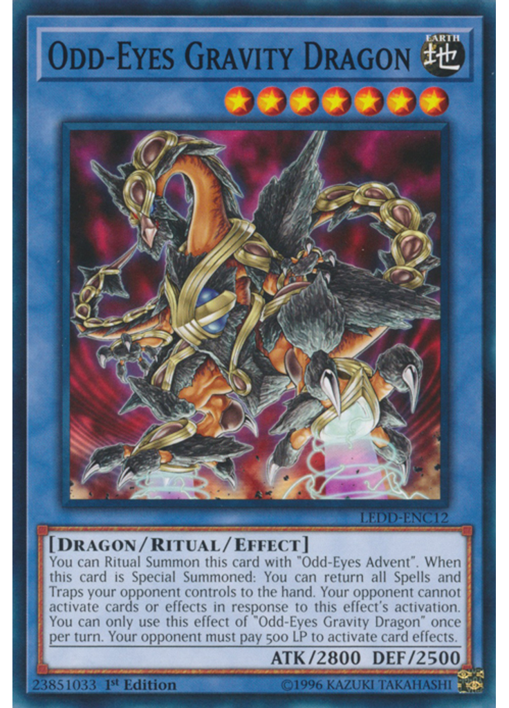 Odd-Eyes Gravity Dragon