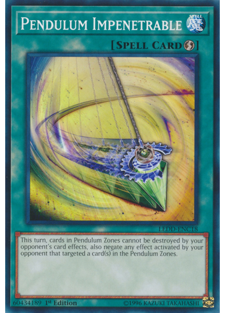 Pendulum Impenetrable