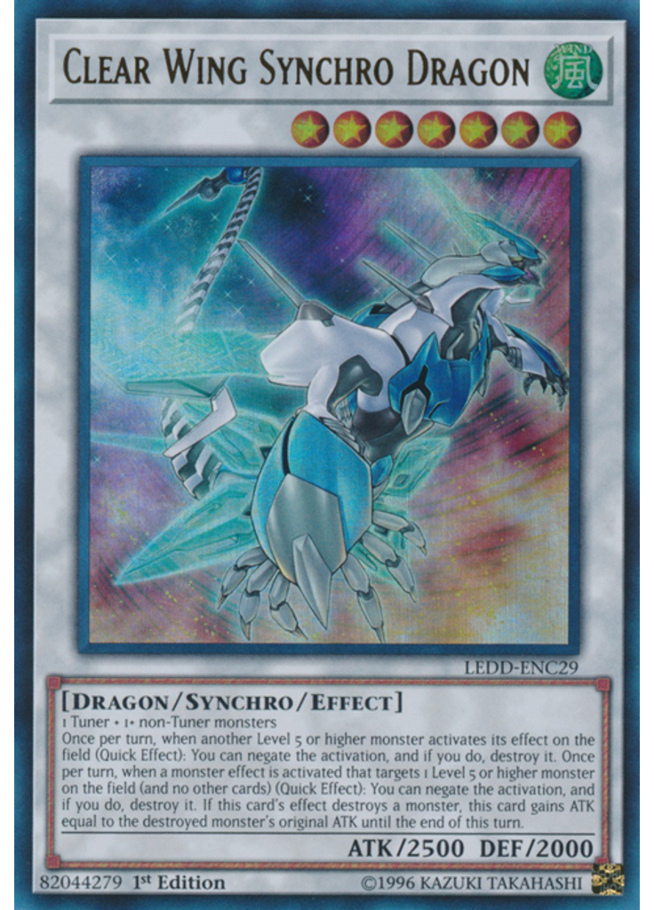 Clear Wing Synchro Dragon