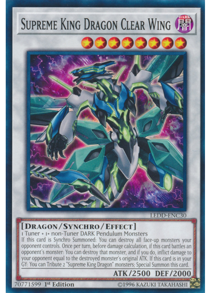 Supreme King Dragon Clear Wing