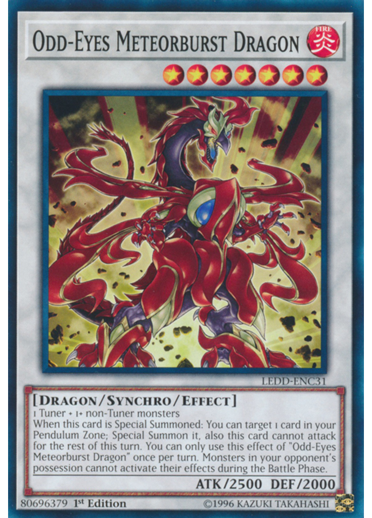 Odd-Eyes Meteorburst Dragon
