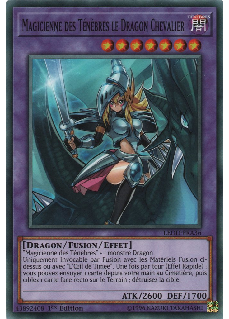 Magicienne des Ténèbres le Dragon Chevalier