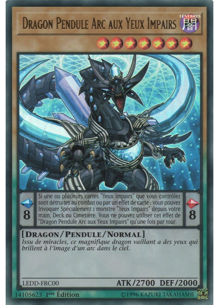 Dragon Pendule Arc aux Yeux Impairs