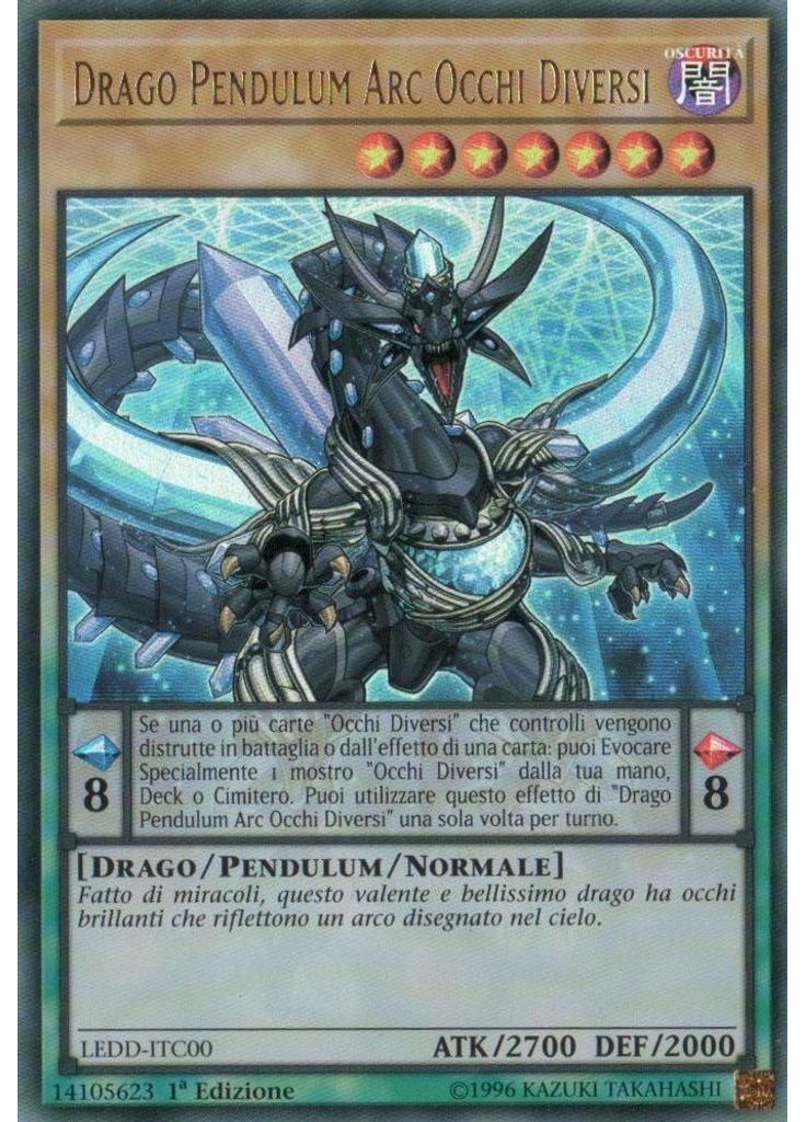 Drago Pendulum Arc Occhi Diversi