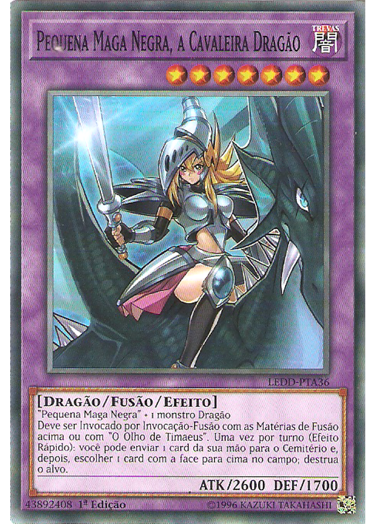 Pequena Maga Negra, a Cavaleira Dragão