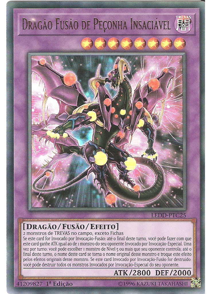 Dragão Fusão de Peçonha Insaciável